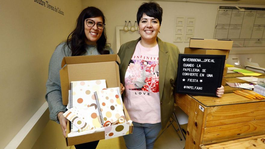 Eva Galve y Julia Sánchez, responsables de Verbbena.