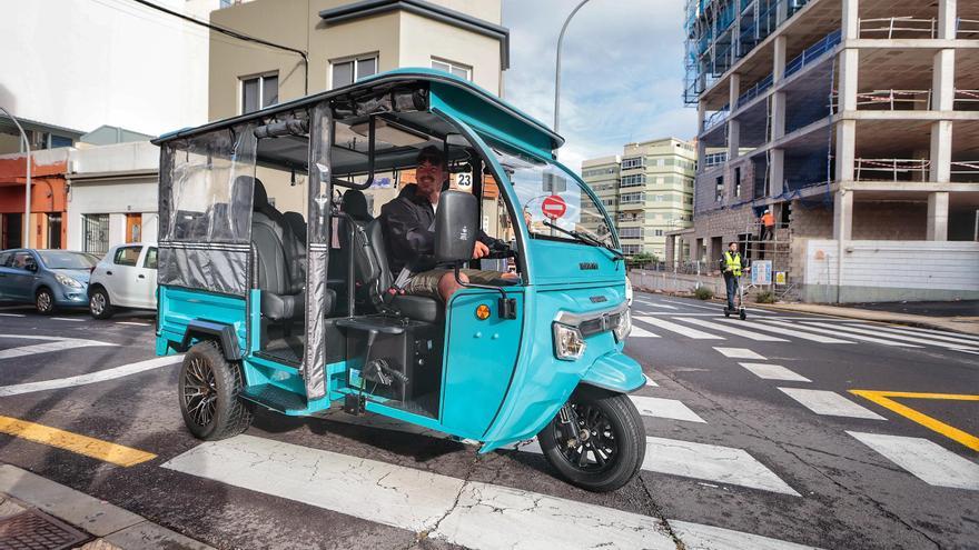 Los tuk tuk llegan a Santa Cruz de Tenerife