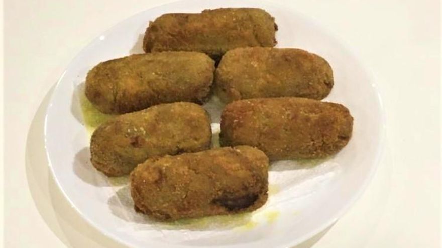 Les croquetes casolanes de carn d&#039;olla.