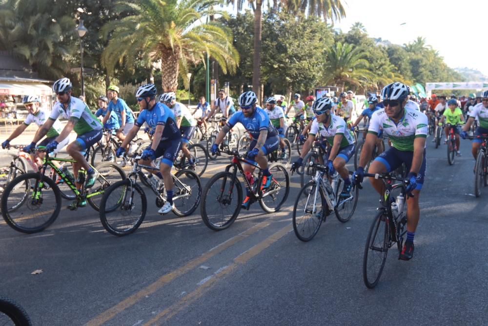 Málaga celebra el Día de la bici