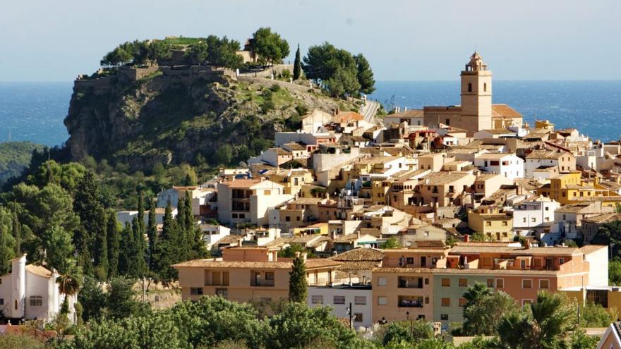 Vista panorámica de Polop de la Marina, en la comarca de la Marina Baixa.