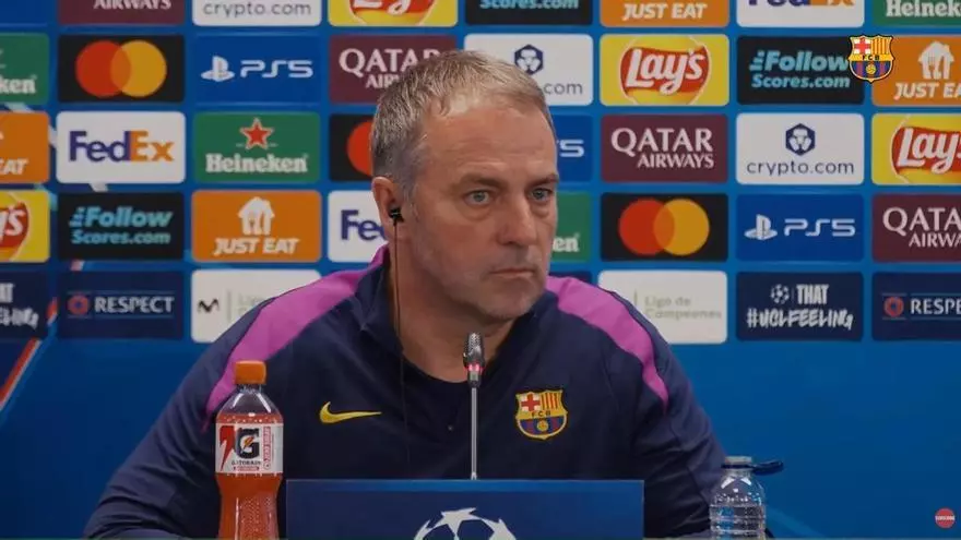 Flick lanzó un mensaje directo a su plantilla: "No aceptaré ninguna queja."