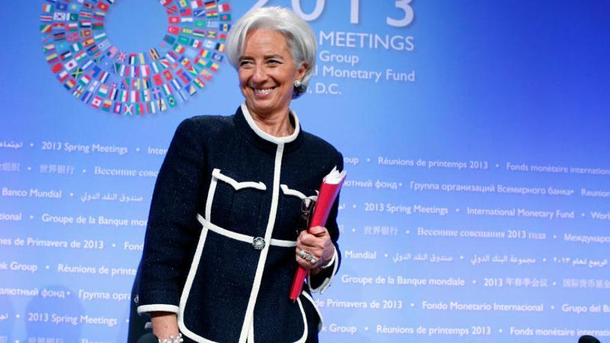 La presidenta del Fons Monetari Internacional, Christine Lagarde.