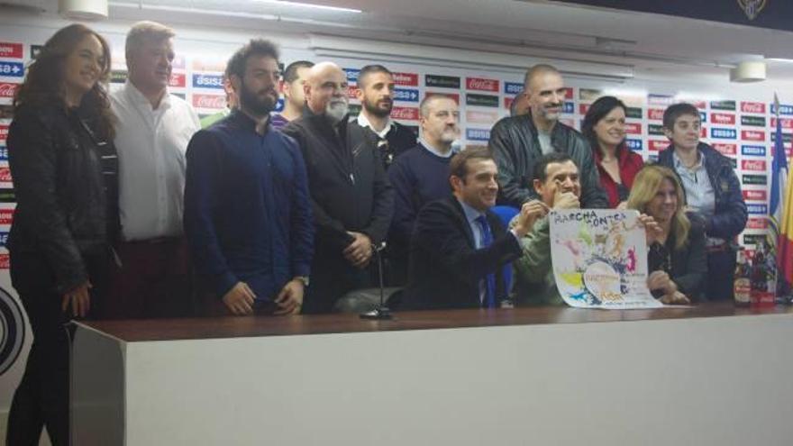 Presentación ayer de la jornada en la sala de prensa del Hércules.