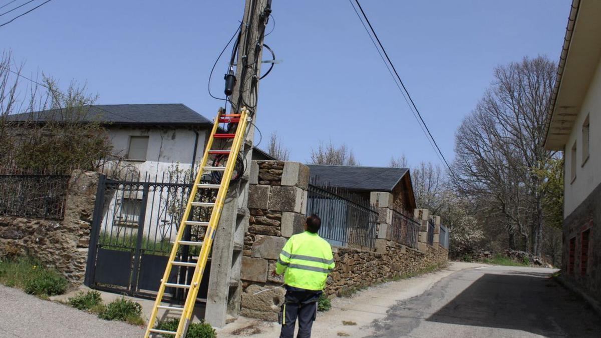 La fibra óptica llega a Sampil | A. S.