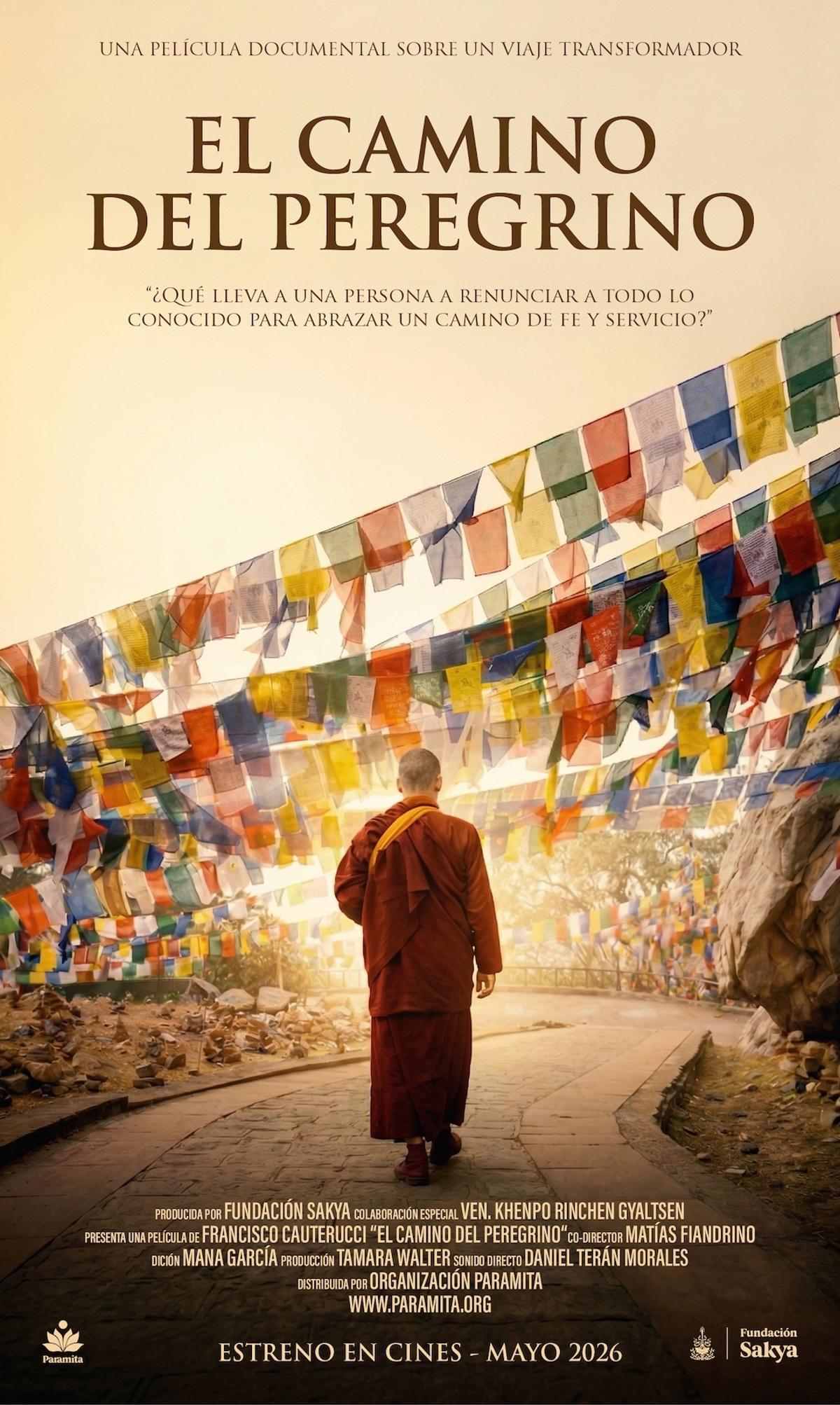 El poster del documental "El Camino del Peregrino"