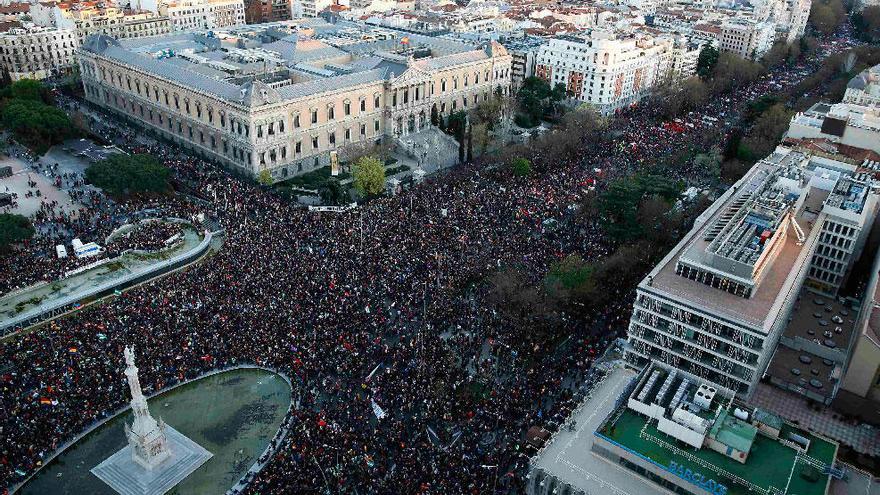 Marcha de la Dignidad celebrada en Madrid el pasado marzo.