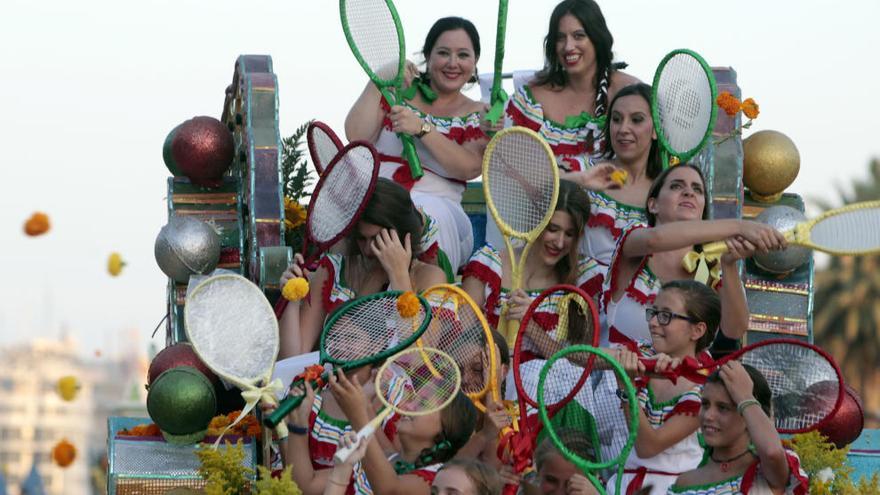 La Batalla de Flores del año pasado.