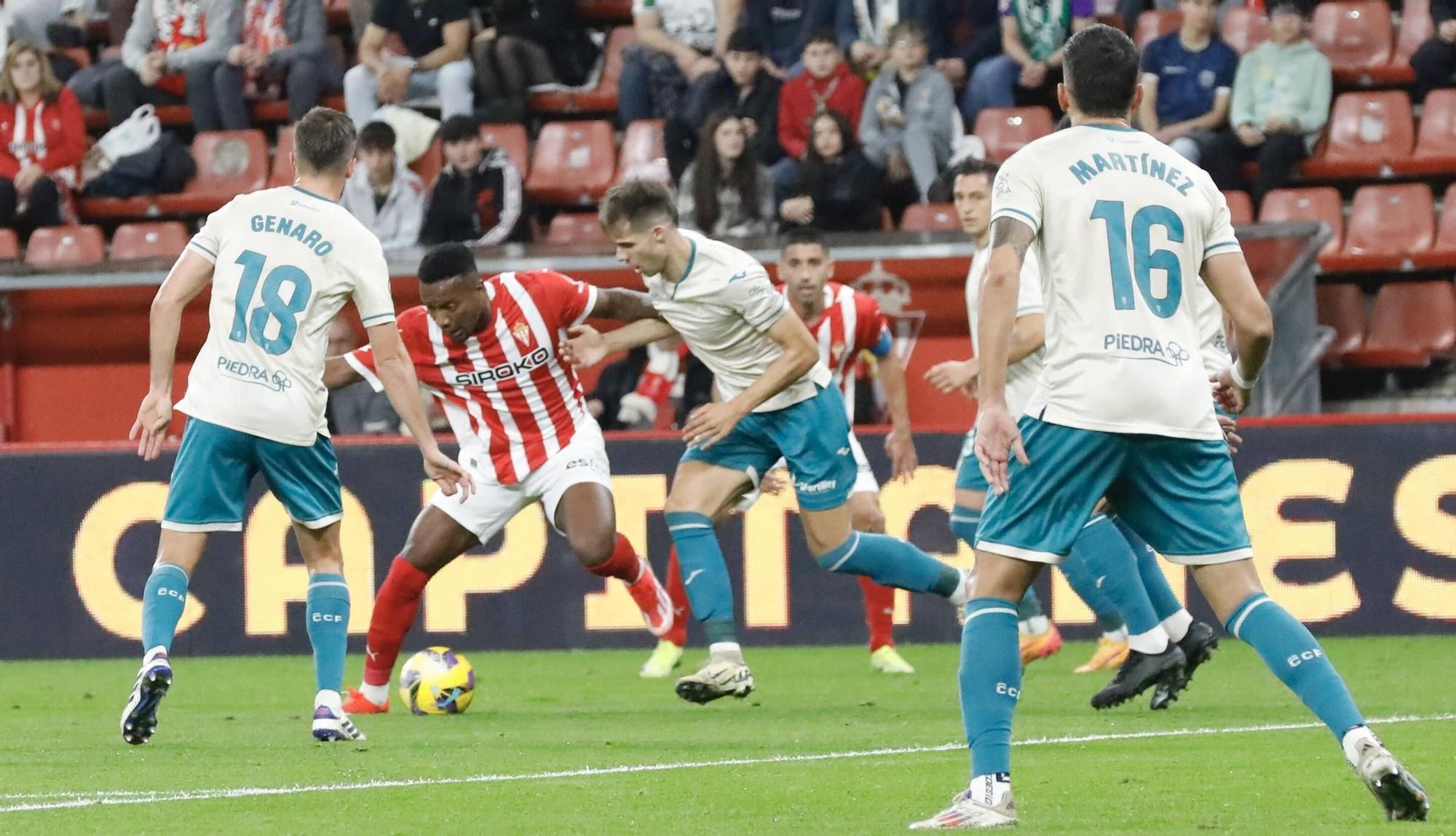 Así fue (en imágenes) el triunfo del Sporting en El Molinon ante el Córdoba