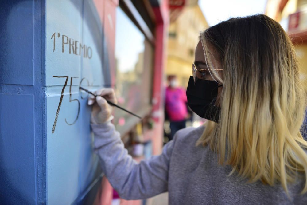 Lotería de Navidad en Murcia: Así se ha vivido en El Perolo