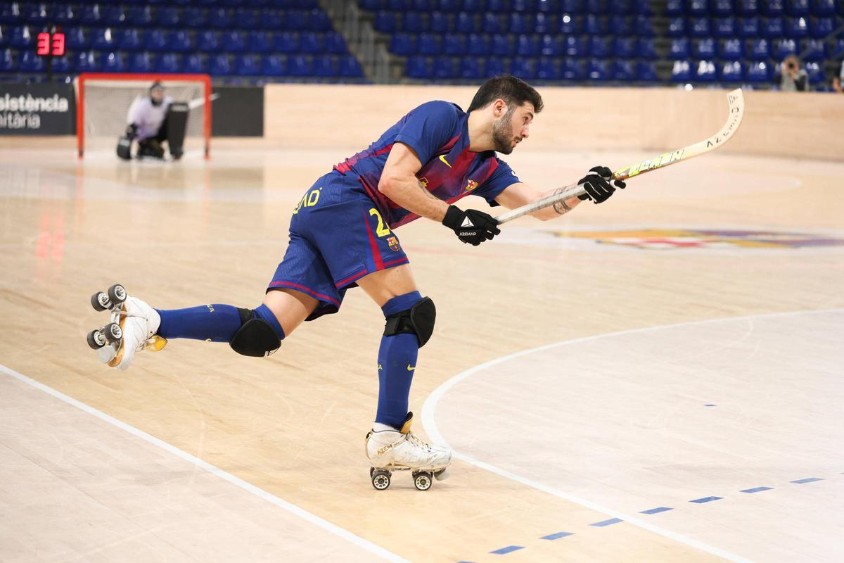 Ferran Font, durante un partido