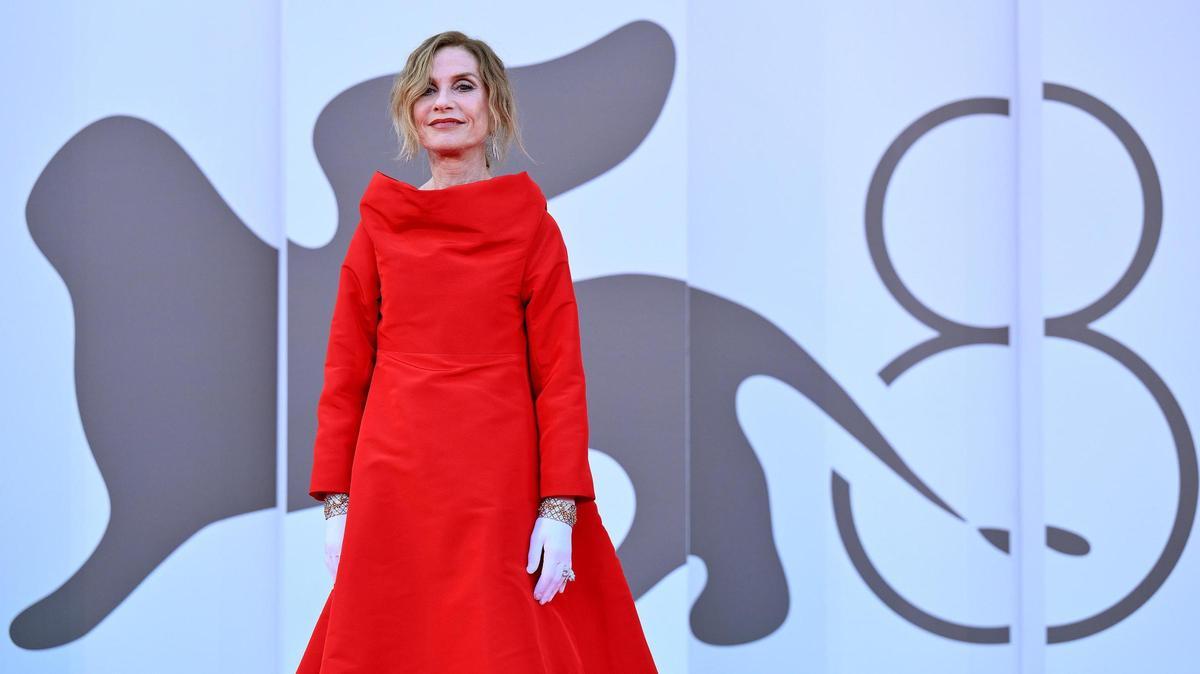 La presidenta del Jurado de 'Venezia 81',» Isabelle Huppert.