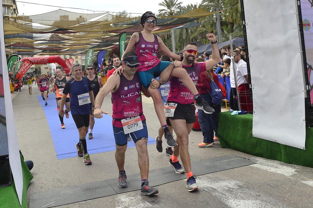 Las mejores imágenes de la Media Maratón de Elche