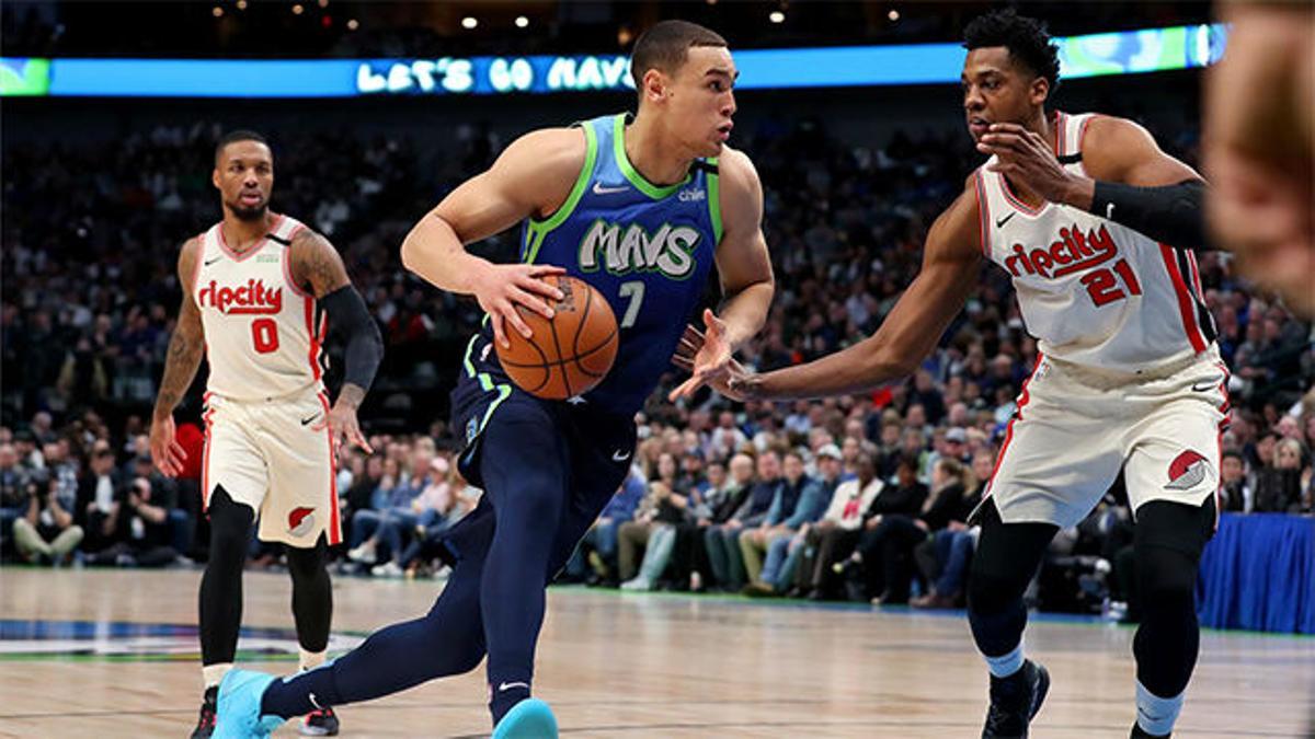 Los Mavericks se imponen a los Blazers (120-112)