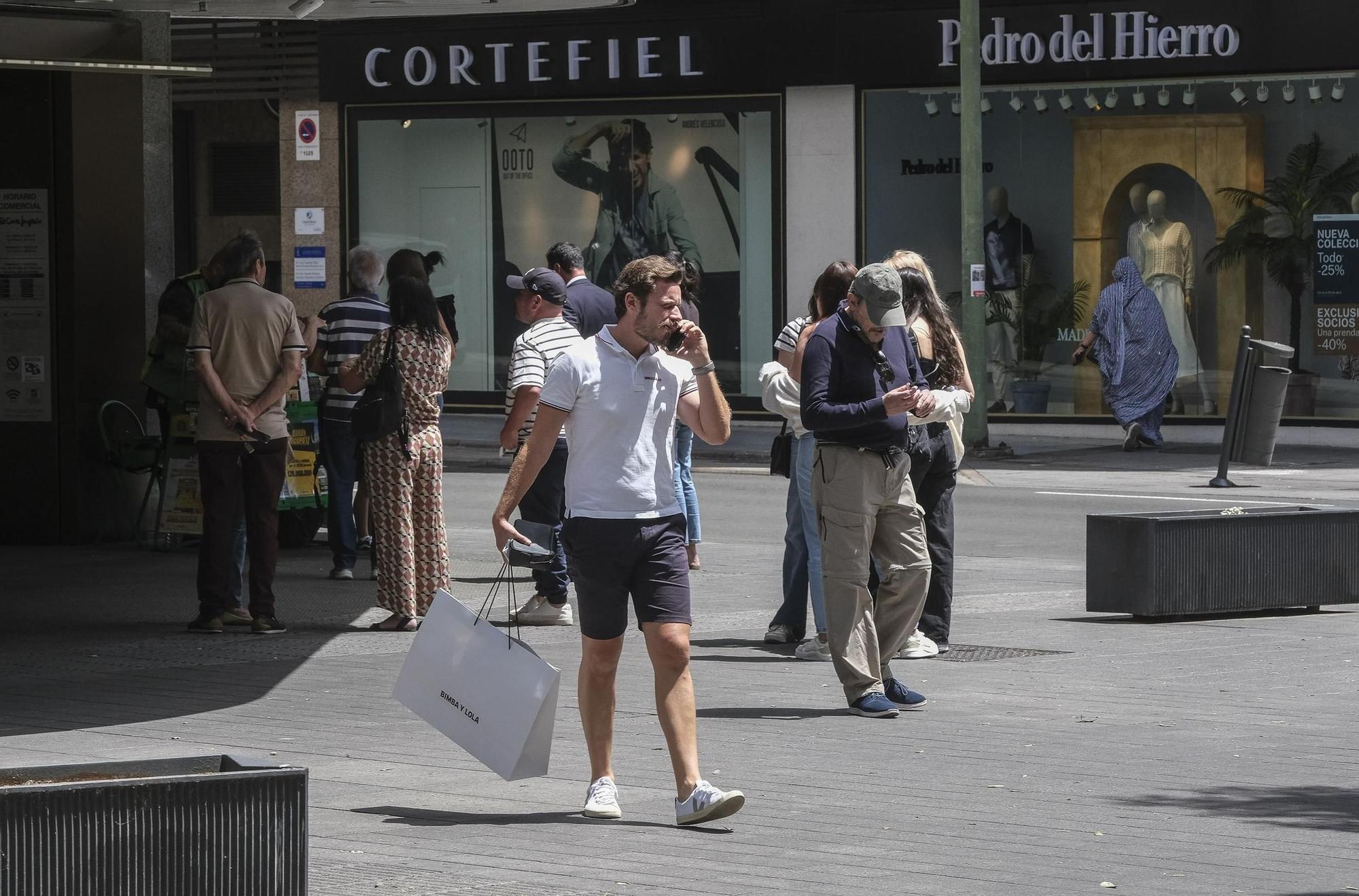 Zona comercial Mesa y Lopez Gran Canaria