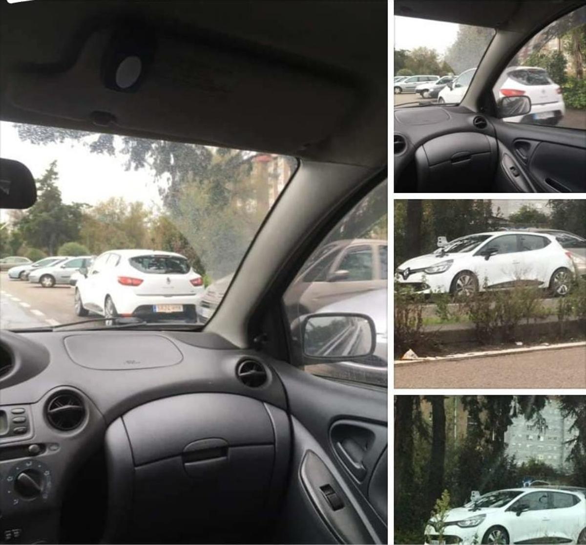 Foto del nuevo Renault Clio de la Policía Local con el radar Veloláser que circula por redes