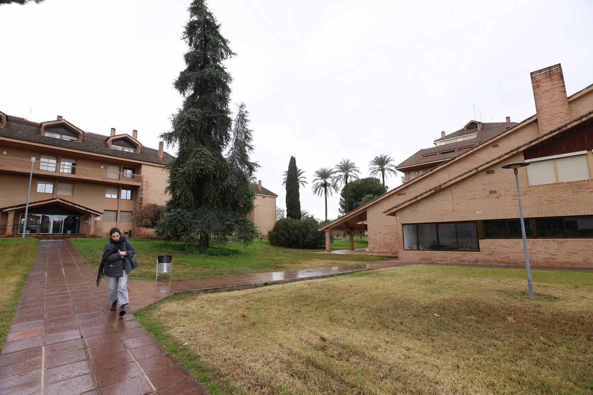 Interior del Colegio Mayor La Asunción.