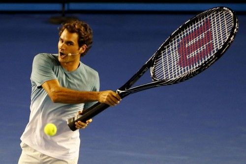 Roger Federer y Rafa Nadal han participado, junto a otros tenistas, en un partido de exhibición con motivo del Día de los Niños en el Tenis previo al Abierto de Australia.