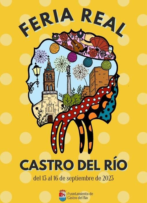 Cartel de la Feria de Castro del Río.