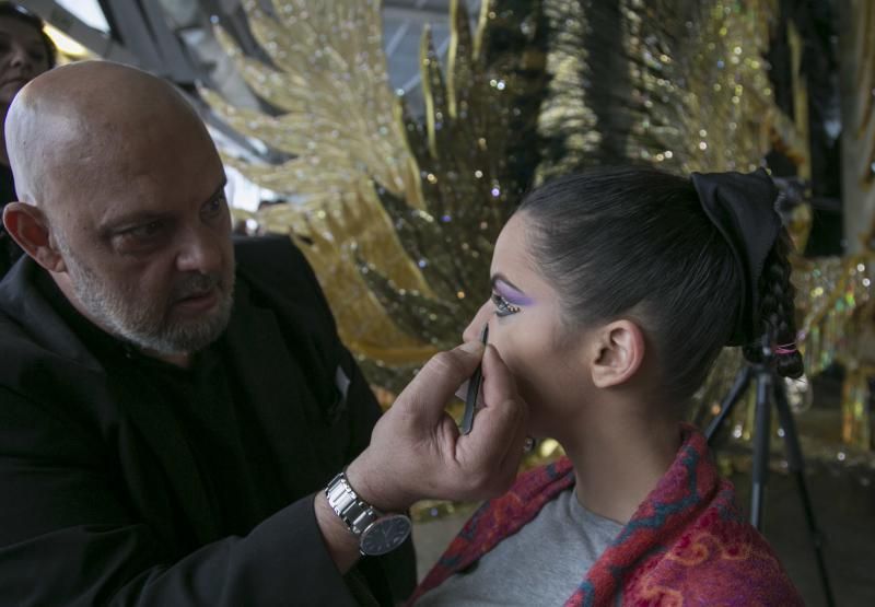 Backstage de la Gala de la Reina del Carnaval