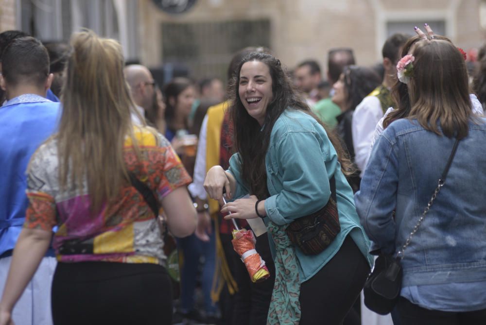 Ambiente en las tascas en el Bando de la Huerta