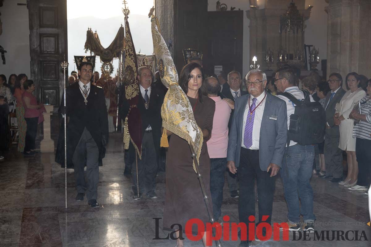 Procesión de regreso de la Vera Cruz a la Basílica