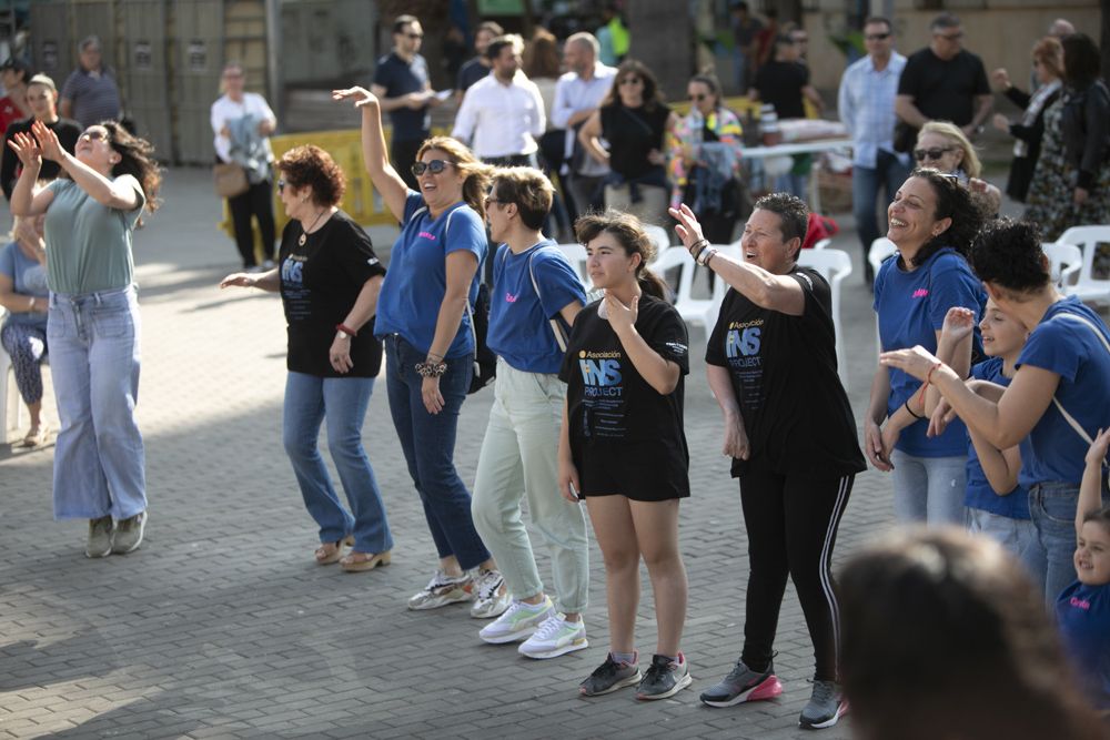 Jornada de inclusiva a través del trabajo corporal en la Glorieta de Sagunt