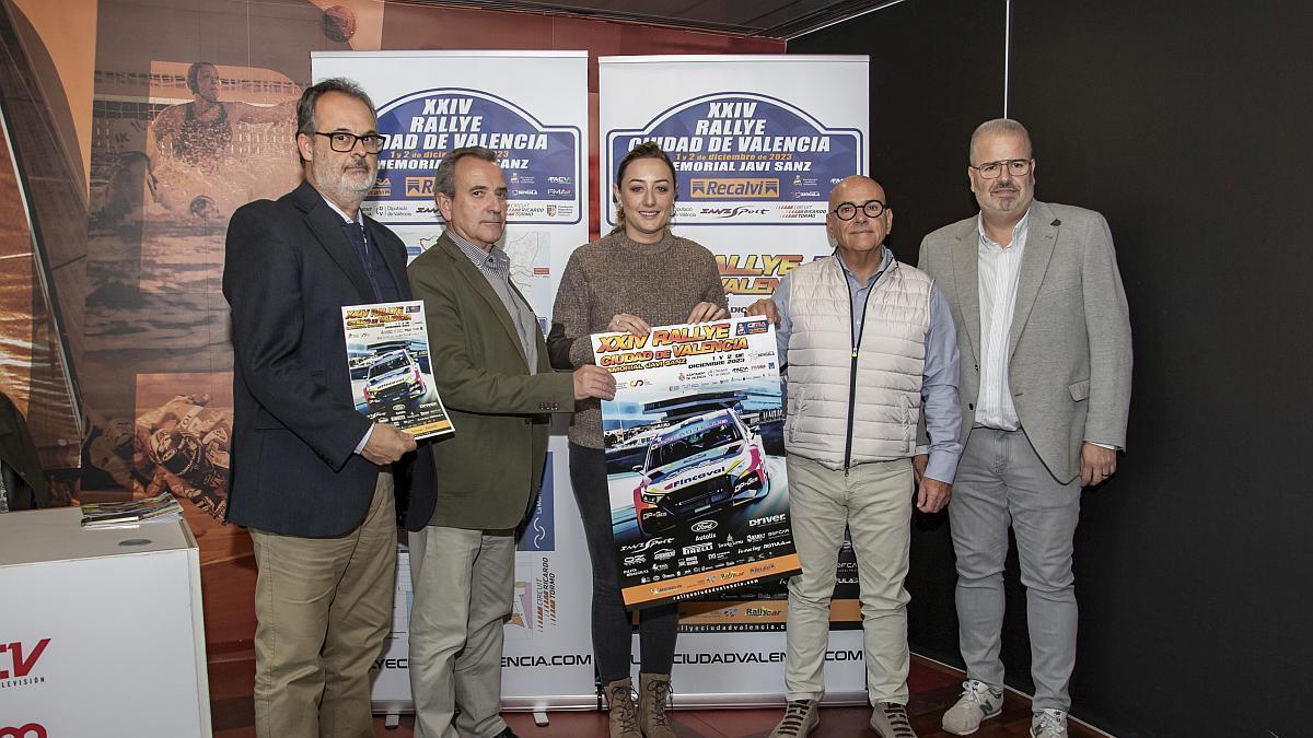 El recorrido del Rallye Ciudad de Valencia – Memorial Javi Sanz finalizará en la Marina de Valencia