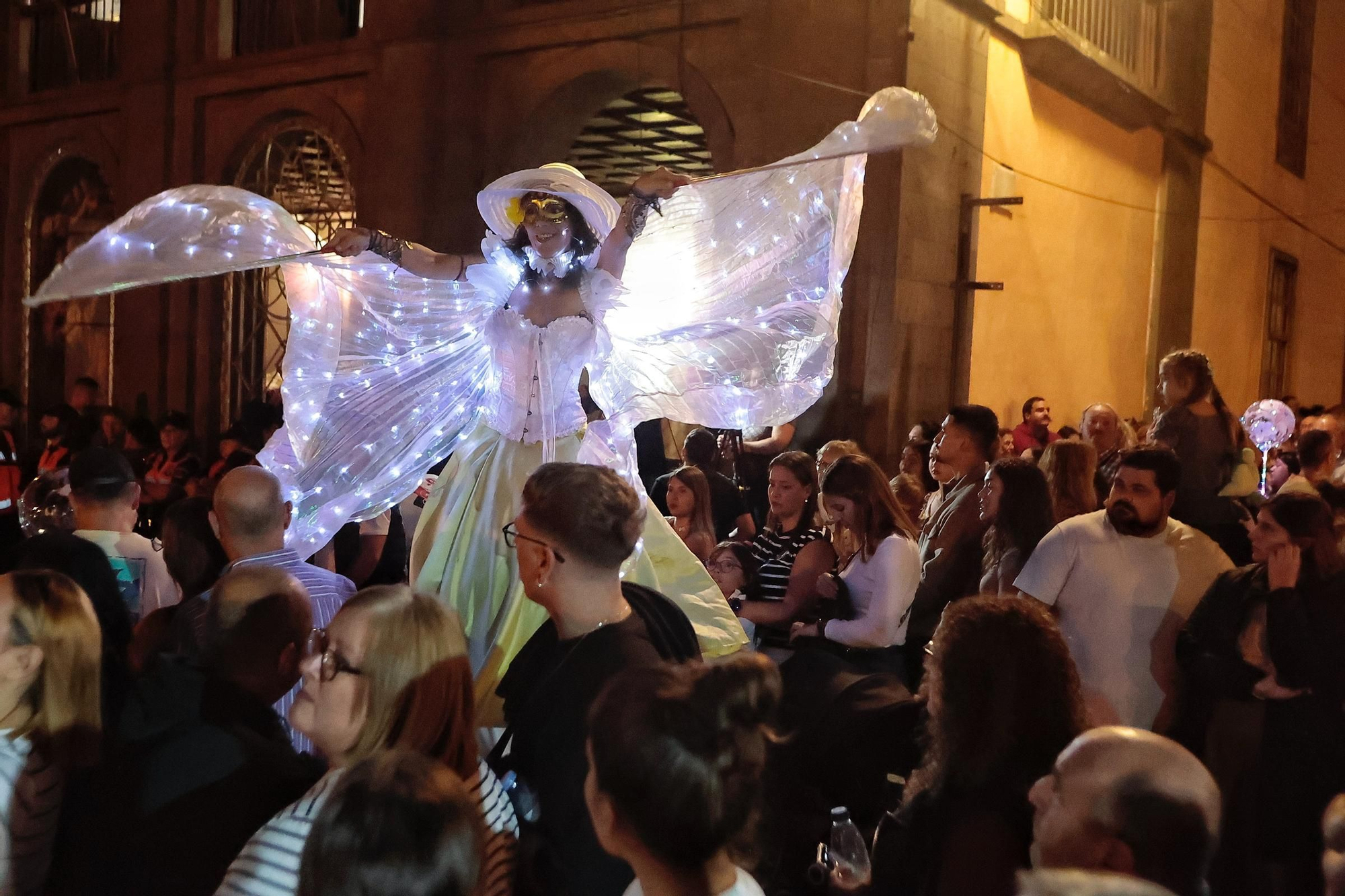 Encendido del alumbrado navideño de La Laguna