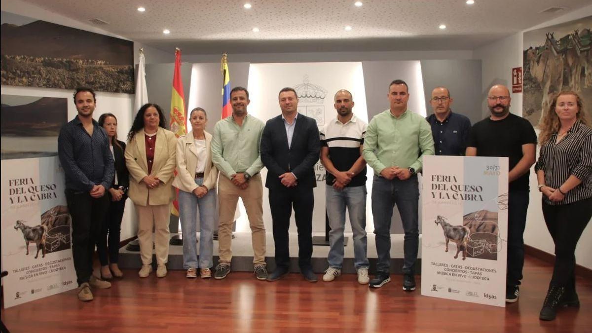 Presentación de la Feria del Queso y la Cabra en Yaiza
