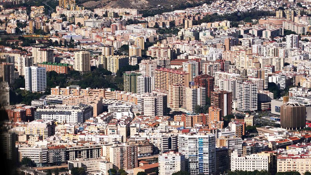 Vista aérea de la capital