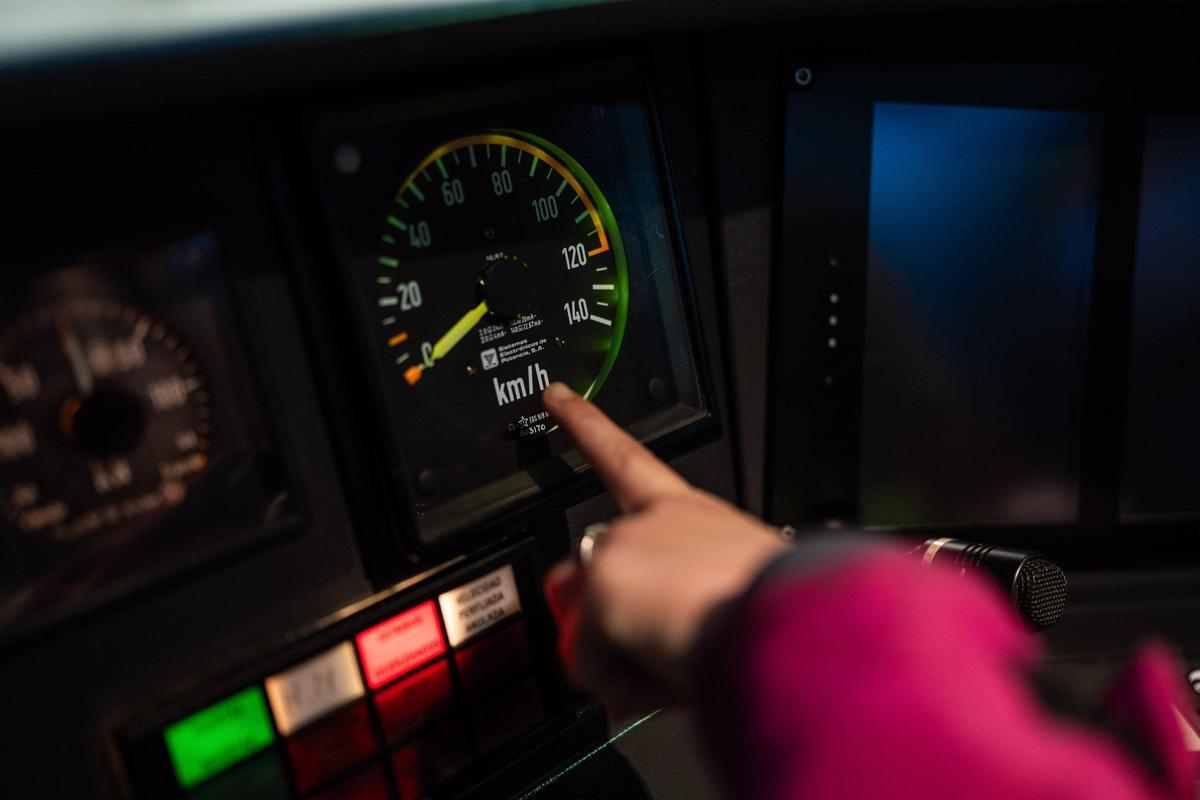 Visita a los talleres de Renfe en Sant Andreu Comtal