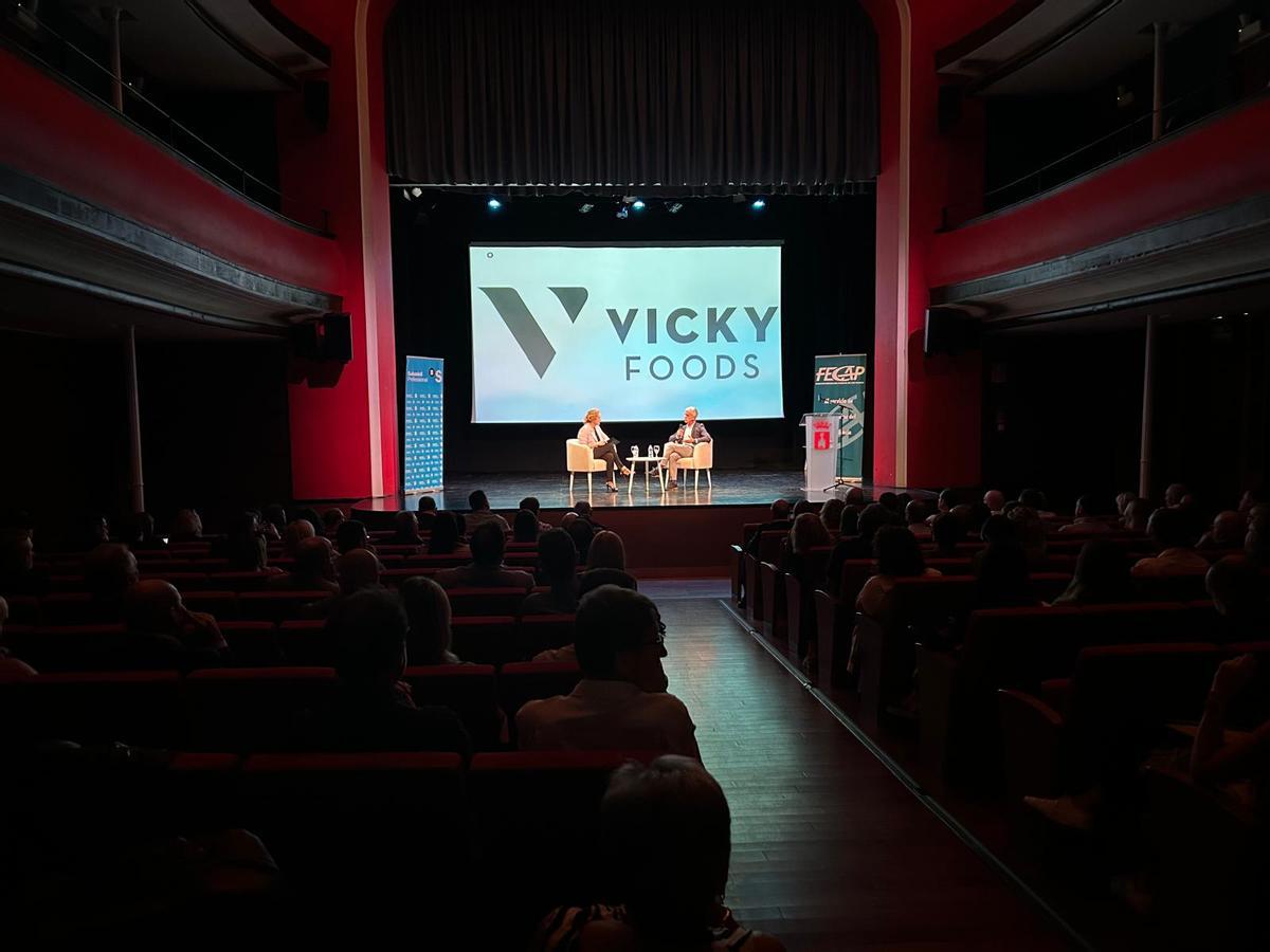 El encuentro contó con una ponencia de Rafael Juan, CEO de Vicky Foods.