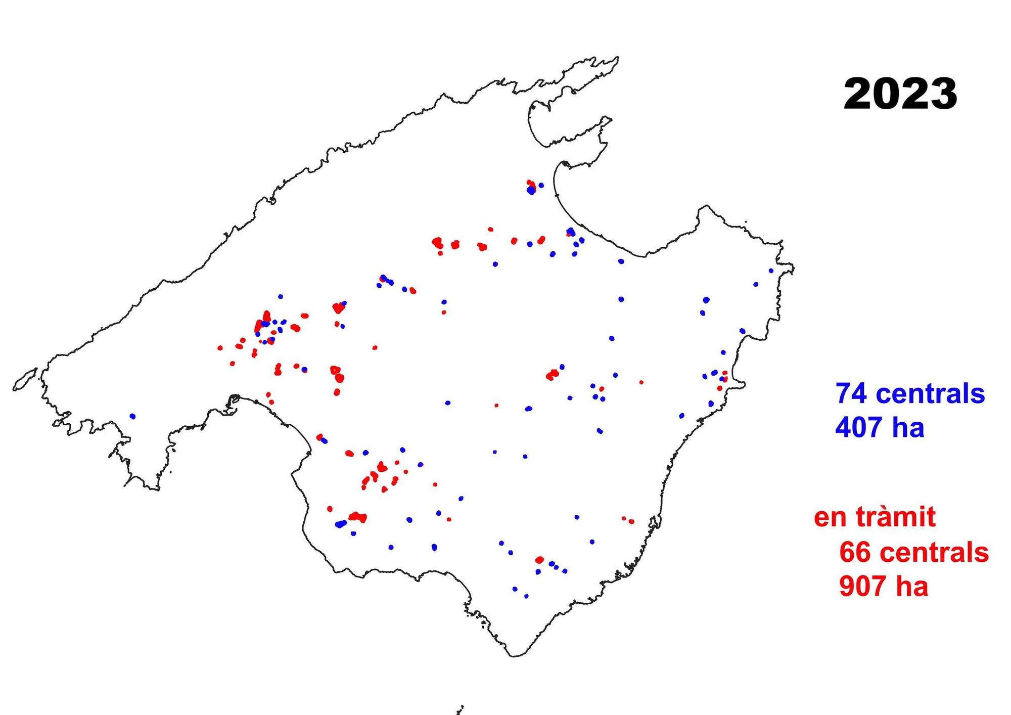 Parques fotovoltaicos | Esta es la comparativa del suelo rústico antes y después de las placas solares