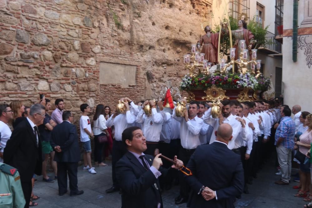 Procesión de los Santos Patronos de Málaga