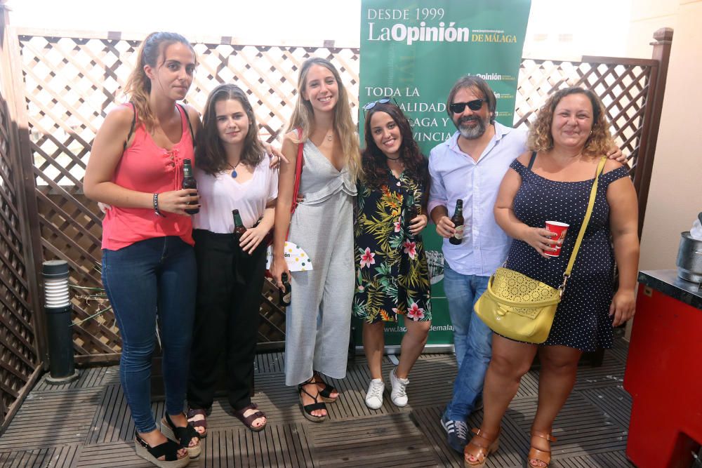 Personajes del mundo del deporte malagueño y representantes políticos, entre los invitados a nuestra terraza en la jornada del jueves.