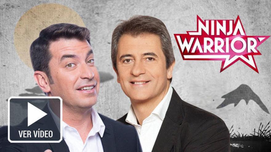 Arturo Valls y Manolo Lama, presentadores de &#039;Ninja Warrior&#039;