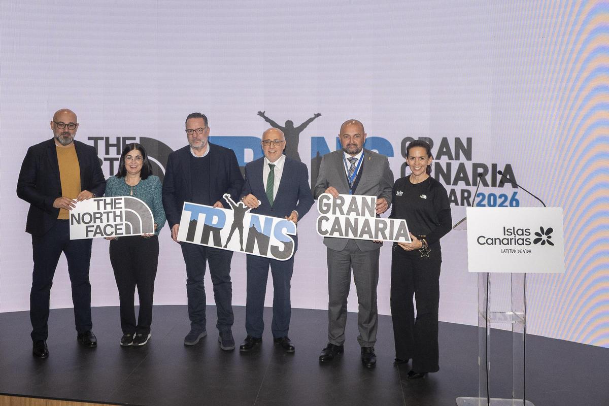 The North Face y la Transgrancanaria oficializaron el acuerdo en Fitur