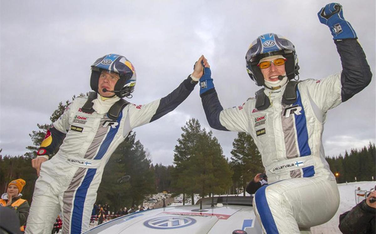 Latvala se llevó la victoria en Suecia