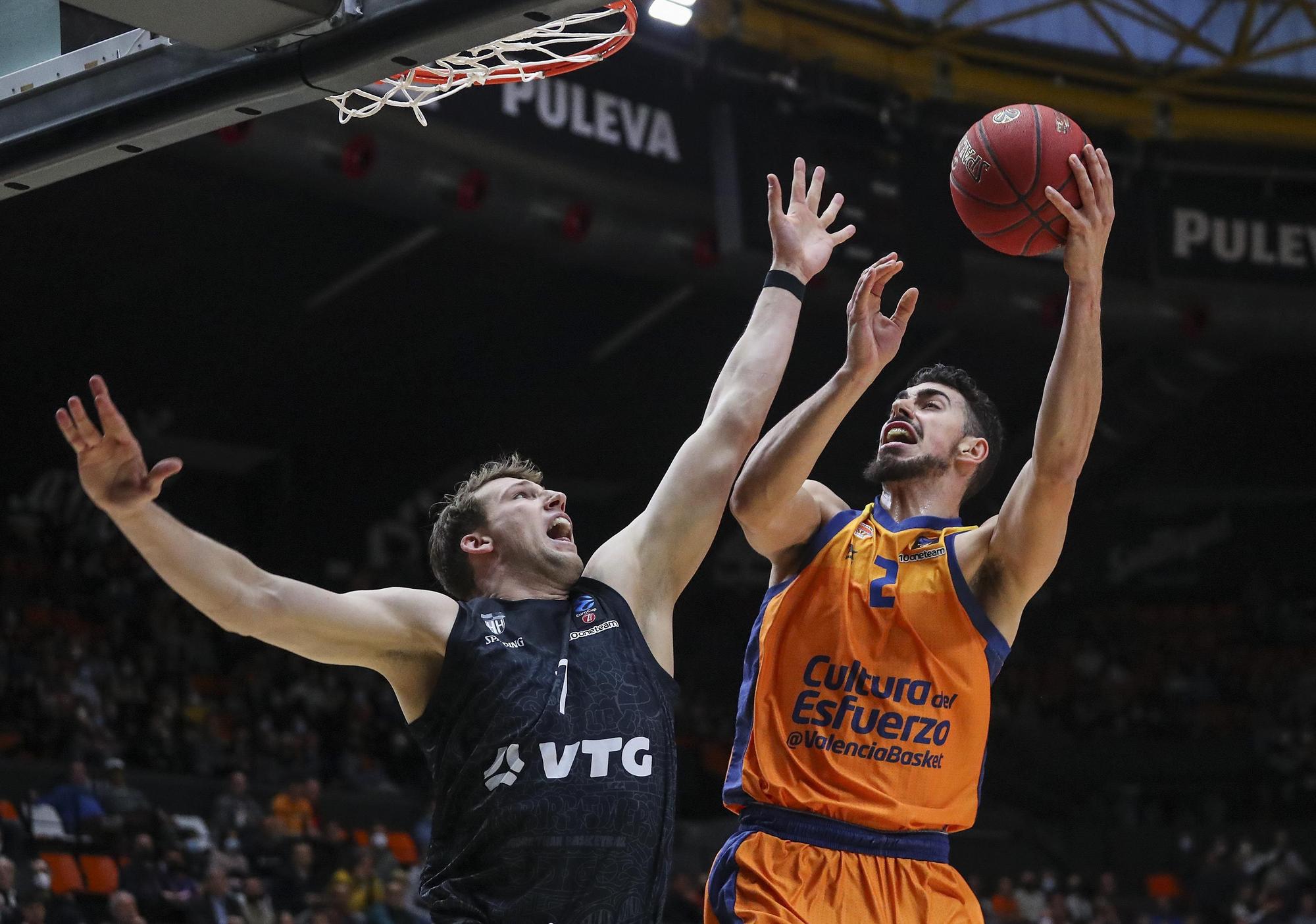 Las imágenes del Valencia Basket - Hamburg de Eurocup