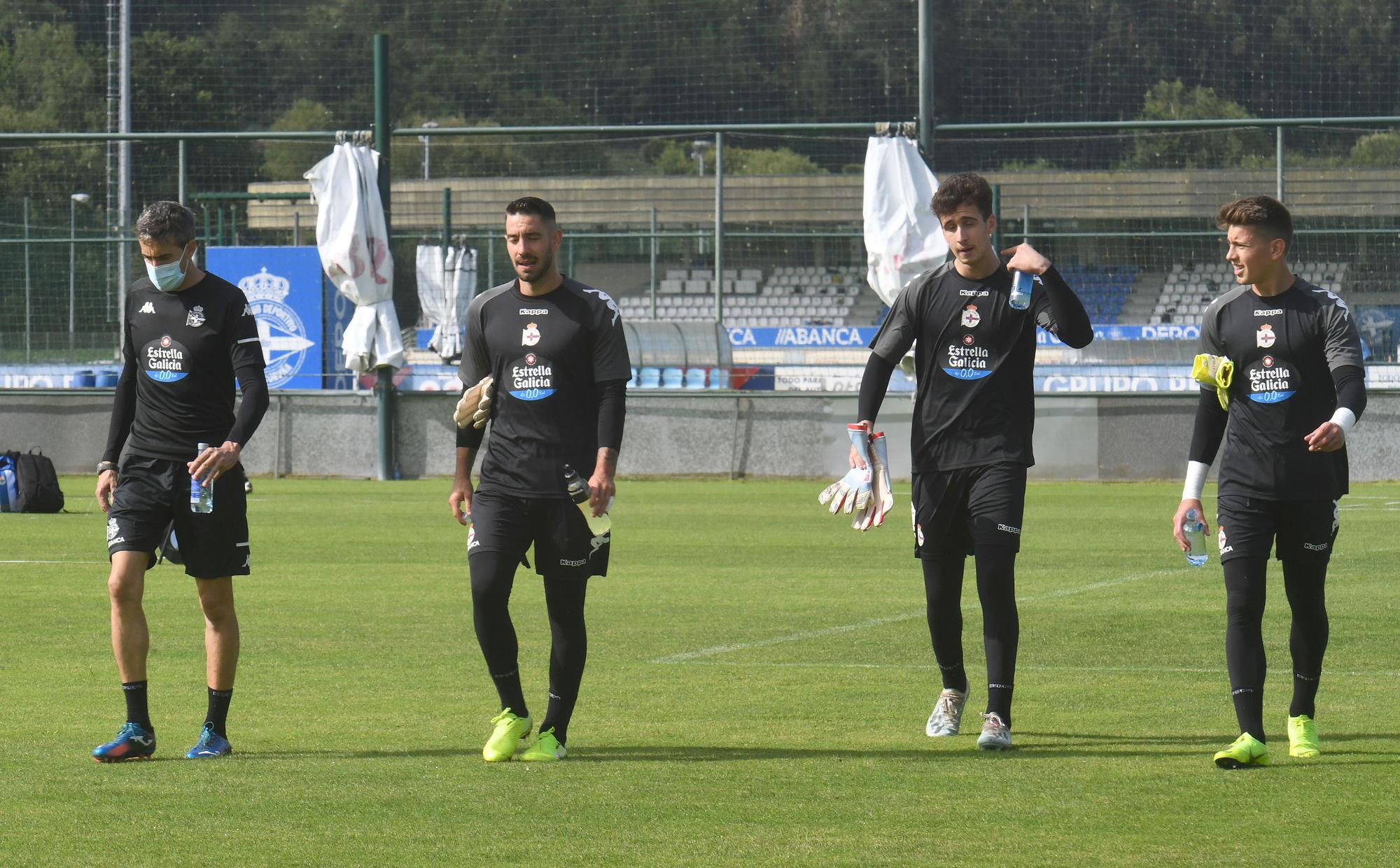 Doble turno de entrenamiento para el Deportivo