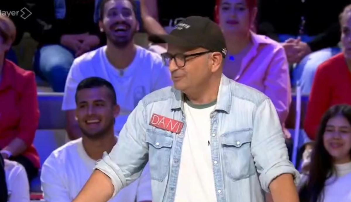 Daniel, en su participación en La Ruleta de la Suerte