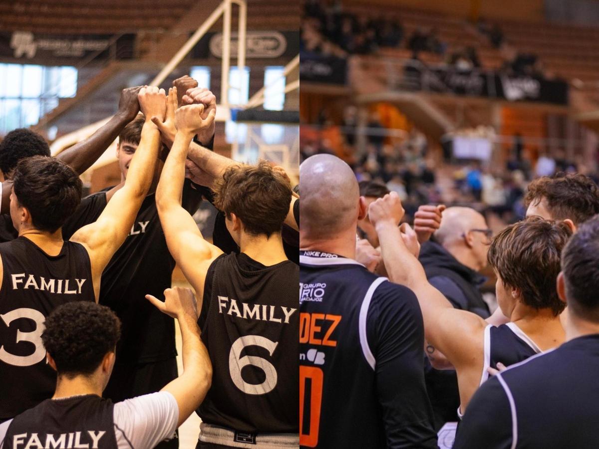 Collage con jugadores del CBA y BCB