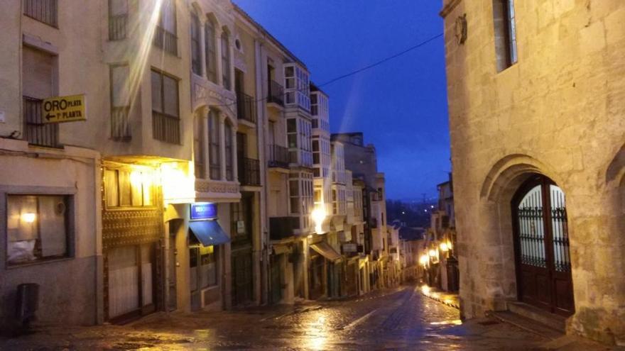 Zamora amaneció con lluvias