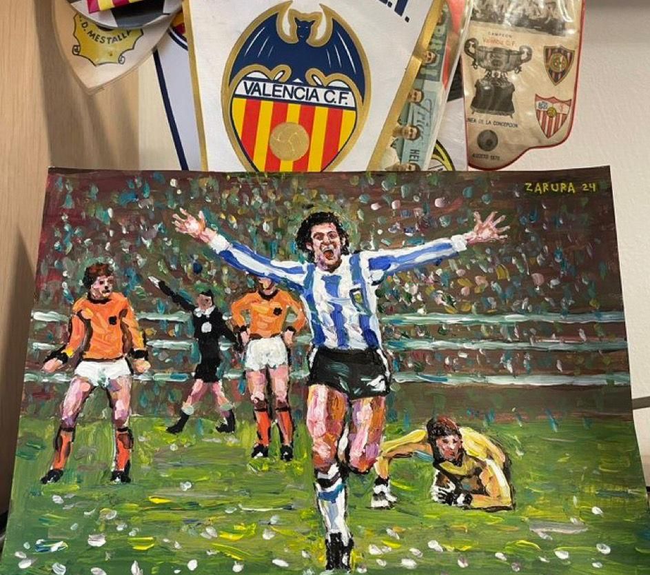 El 'Matador' Kempes, icono del Valencia CF, Rosario Central y Argentina