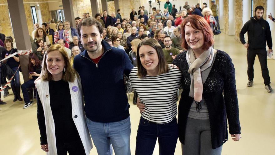 Irene Montero se lanza en Murcia contra PSOE y Sumar: &quot;La derecha manda aunque no gobierne&quot;