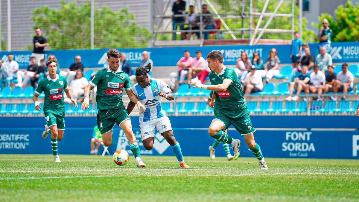Un partido de la pasada temporada.