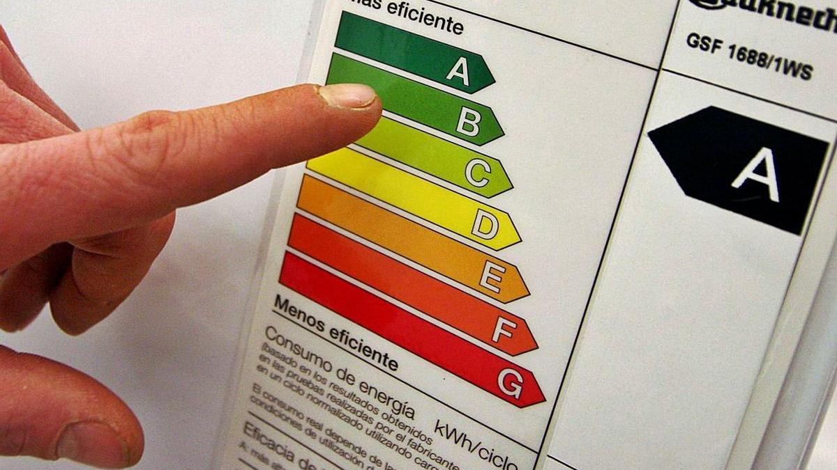 Un certificat d’eficiència energètica. | MARTA JORDI