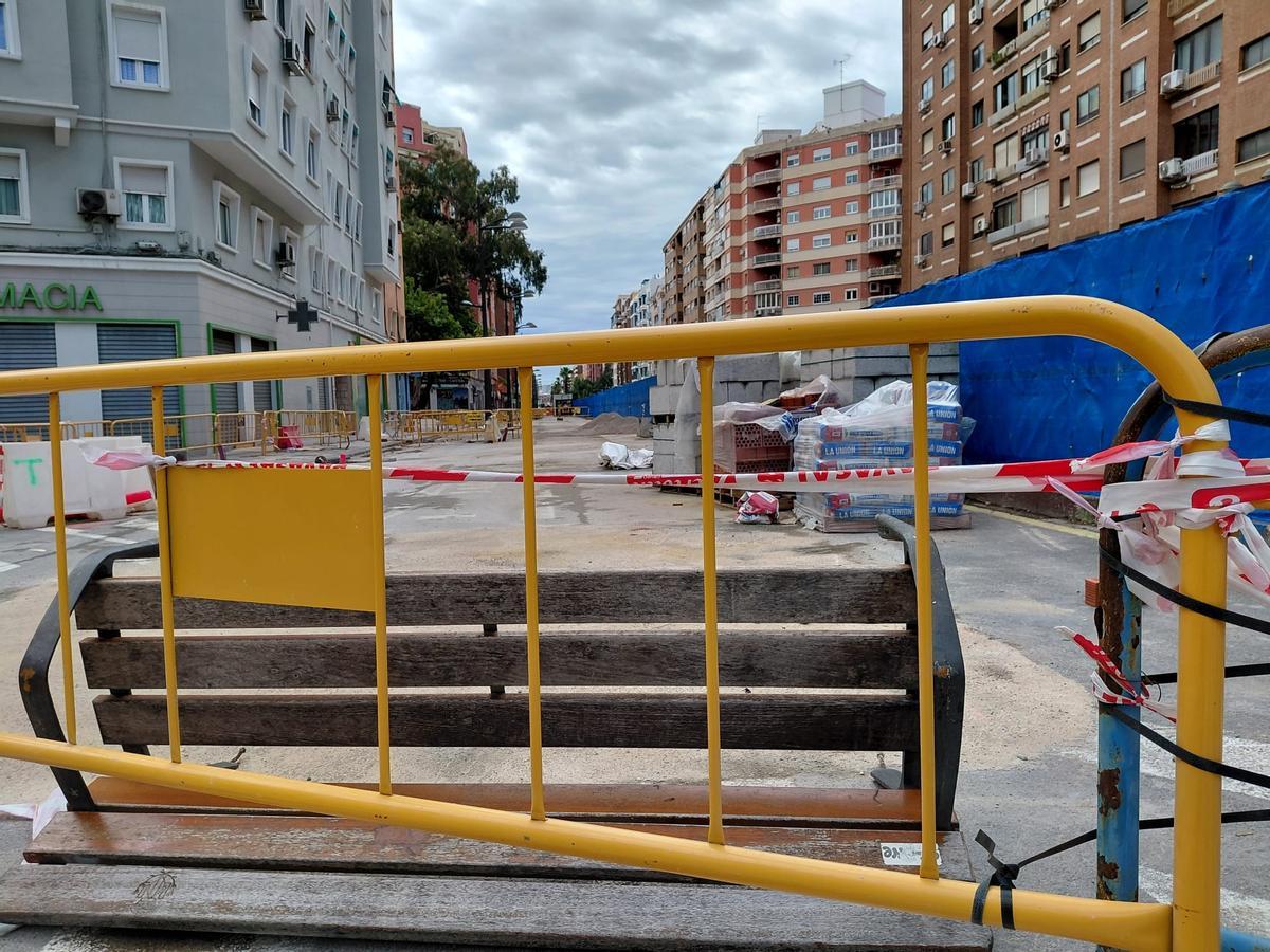 Obras en Giorgeta y Pérez Galdós