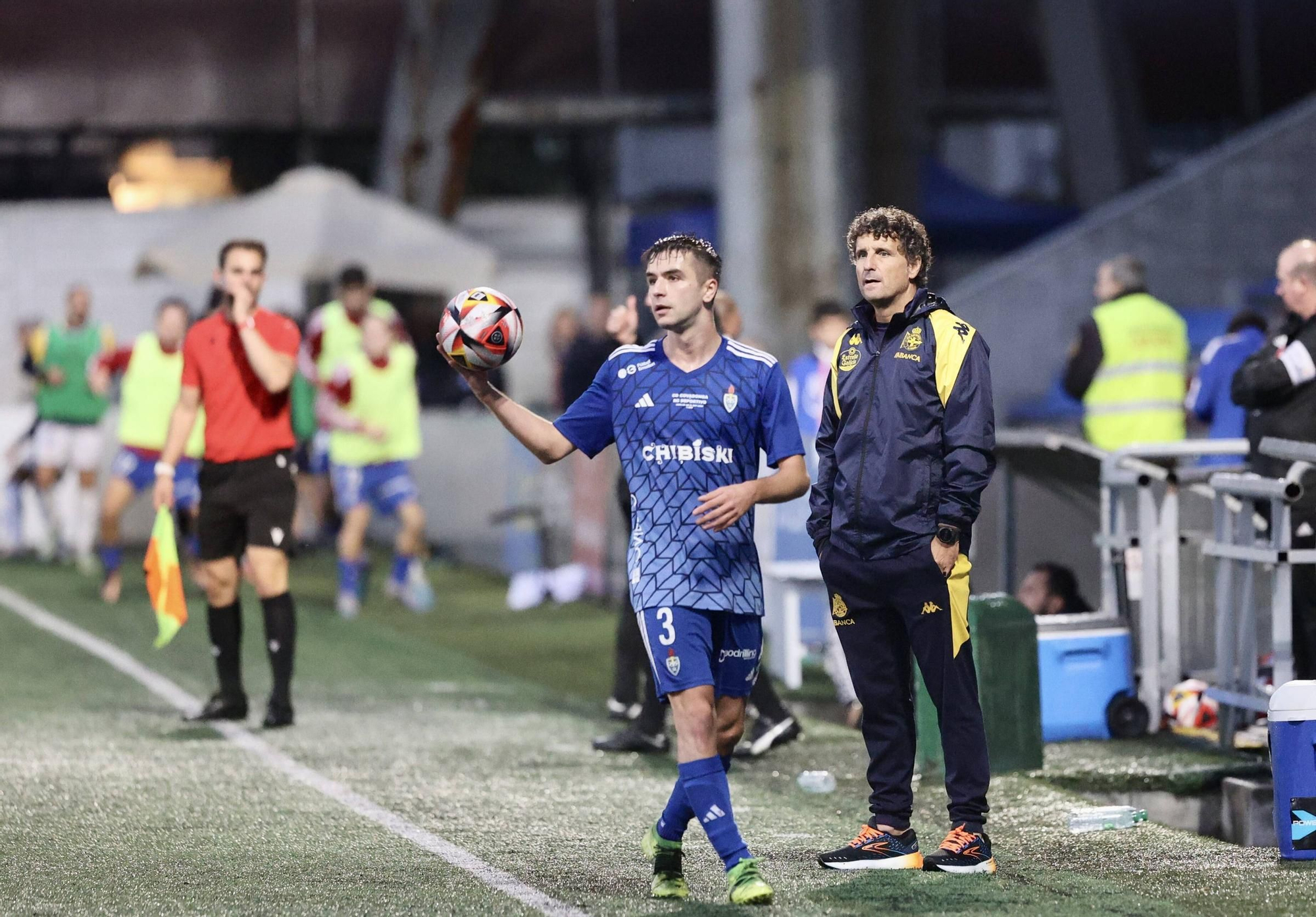 En imágenes: así fue la derrota de un gran Cova contra el Dépor (1-3)